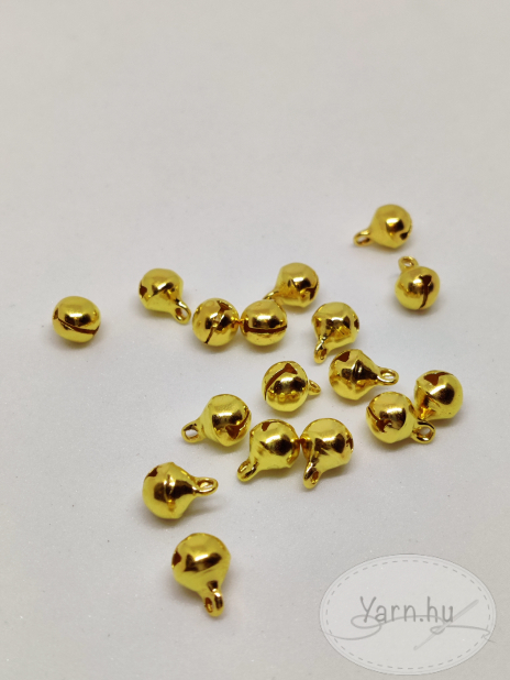 Csengettyű arany, 6 mm