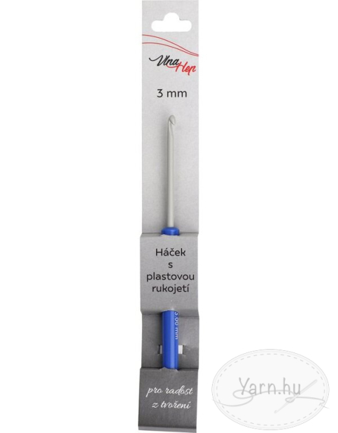 Horgolótű műanyag nyéllel 14cm, 3mm